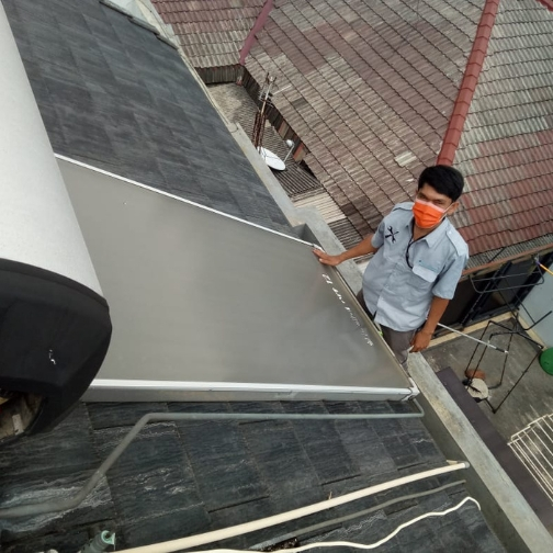 Instalasi Solahart Water Heater